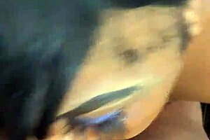 i watch this dirty slut suckin the maintenance man's big dick