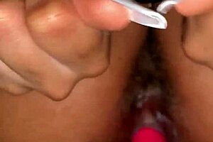 i'm gaping her out with toys