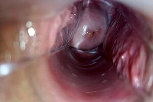 Orgasm Inside Tight Vagina in Close-Up