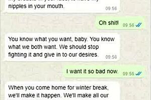 i accidentally sent my stepmom a dick pic on whatsapp and that was her reaction