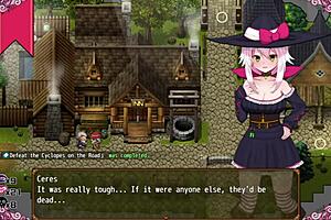 i watch the cute petite girl cum on big cock in hentai game