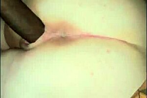 Snowbunny gets deep bbc backshots creampie with big black cock black redhead deepthroat rough glasses sloppy pov big ass lover