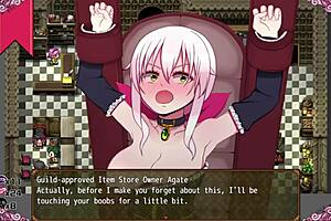 i watch the cute petite girl cum on big cock in hentai game