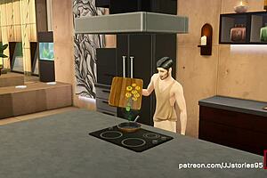 Does jj sims 4 dad fuck his stepson on vacations?