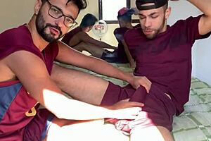 Marcos Goiano, Skinny Guy With Big Cock, Fucks Ass Bareback And Cums Inside