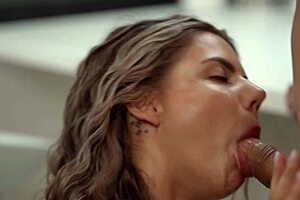 i fuck my wife's wet pussy till she orgasms, deepthroat and facial included