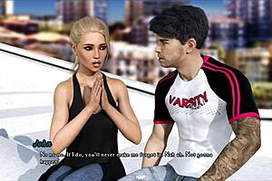 Erynn uncovers shocking secrets in intertwined 41 with blonde big tits action