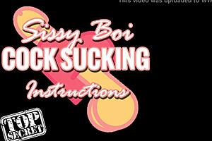 Suck that cock, sissy boi