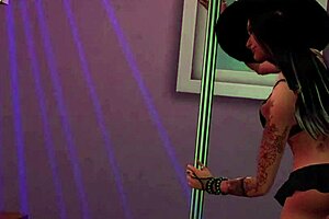 Jozie Dark Teases In Halloween Costume!