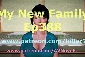 my new family explores big tits and asses in suggestive encounters