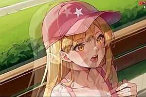 I meet this blonde innocent girl in the park and offer her my lollipop.