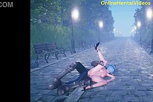 i watch this cute anime girl dance and get fucked part 2