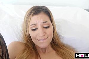 Horny anal fiend, is her tight butthole ready to be drilled?