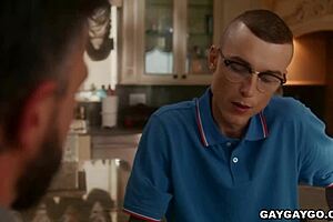 Hot Honeyguide Scene with Hoss Kado and Ian Holms in Bareback Action