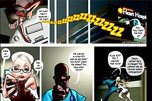 Night nurse adventures in cartoon comics