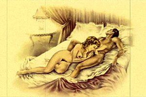 i-i just love these vintage erotic drawings so much