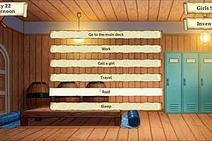 Lusty buccaneers parody hentai game ep 4 creampie alvidas pirate pussy