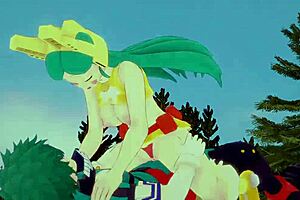 Shino Sosaki, Mandalay, Tomoko Shiretoko, Rag Doll And Izuku Midoriya Engage In Intense Sex Scenes From My Hero Academia Hentai