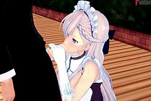 Belfast Says, Come To Lunch And Fuck Me! Watch Full Azurlane Movie And POV On Sheer Fantasyking3