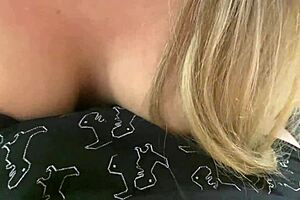 She SUCKS dick like last time, EATS cum twice