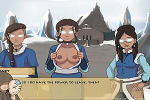 Four Elements Trainer Book 1 Part 6 Parody Cartoon Game