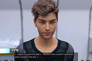 In space, the black virgin eagerly awaits her first cumshot