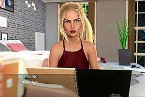 blonde with big tits and ass in summers gone 21