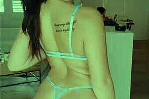 big booty brunette star deepthroats and gets doggystyled on reality tv