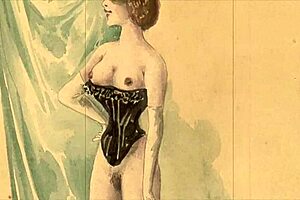 Vintage Erotic Drawings Spark Old-School Sensual Vibes