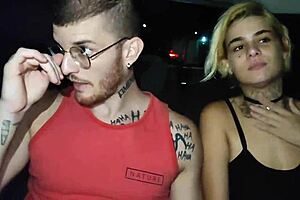 Couple Fucks Bareback In Uber Ride