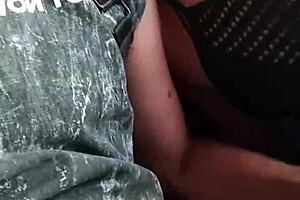 My Friend Strokes Me While I Suck His Cock on the Train