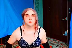 Big Butt Sissy Crossdresser in Sexy Underpants