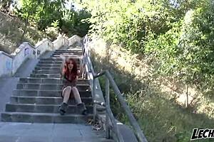 Brunette Spanish Amateur Gives Intense POV Blowjob in Hot Reunion