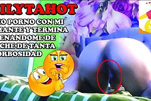 Unfaithful wife watches porn with lover, gets filled with cum