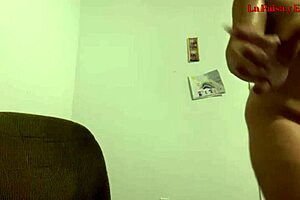 gorgeous colombian tiktoker with huge natural boobs