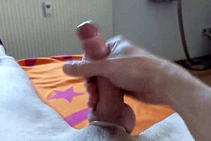 Intriguing scenes of watching gay porn cumshots unfold