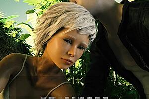 my hot teen 18+ pussy is so wet for me, but this surprise in the 3d anime hentai game turns me on even more