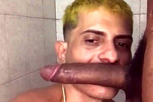 sneaky twink sucked off a guy from the field through my secret gloryhole.