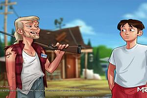 Summertimesaga E2 36 - Barn Shakes with Wild Uncensored Hentai Big Ass Action