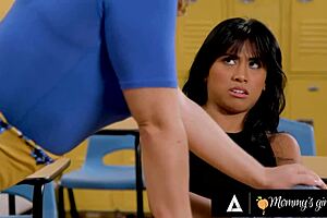 Mommys girl - difficult student ember snow is disciplined the hard way by milf teacher natasha nice