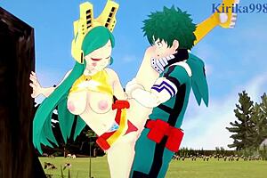 Shino Sosaki, Mandalay, Tomoko Shiretoko, Rag Doll And Izuku Midoriya Engage In Intense Sex Scenes From My Hero Academia Hentai