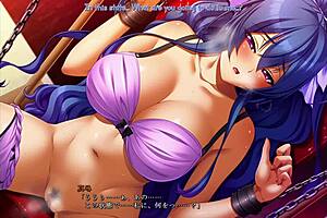 i got bound in bondage and feel so helpless in this anime hentai scene, mahiro