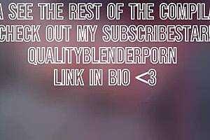 Gaming sluts get creampied in compilation