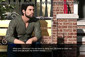 I explore big tits in 3d anime hentai game pine falls 8