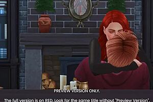 I fucked my bestfriend's mom in this hp au 3d hentai preview, it was so naughty!