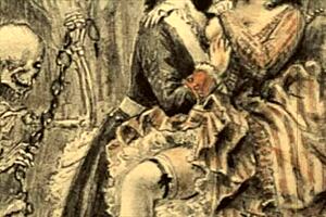 vintage erotic drawings hint at retro anime hentai fantasies with antique charm