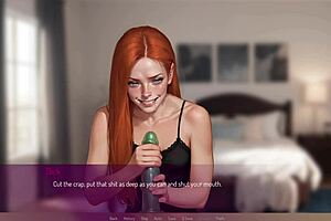 My redhead wife dives into rough deepthroat live online. 3D hentai animated porn with Mila AI!