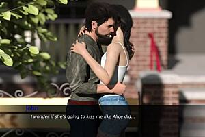 I explore big tits in 3d anime hentai game pine falls 8