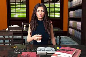 Being A Dik 12 - Library Date With Hot Rich Girl!