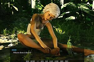 my hot teen 18+ pussy is so wet for me, but this surprise in the 3d anime hentai game turns me on even more